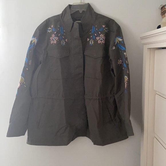 Style & Co Embroidery Jacket - Picture 2 of 7